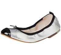 Bloch Luxury Ballet Flat, Ballerine Donna, Silver, 35.5 EU