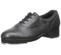 Bloch Womens Jason Samuels Leather Low Top Lace Up Ballet &, Black, Size 9.0