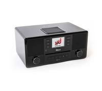 Block Aurora impianto stereo con altoparlanti integrati per un suono potente in nero lucido