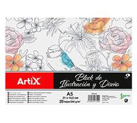BLOCK DI ILUSTRAZIONE E DISENO A5 ARTIX