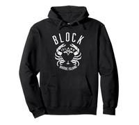 Block Island Rhode Island USA Felpa con Cappuccio