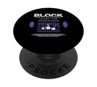 Block Life - Abbigliamento di strada Y2K PopSockets PopGrip Adesivo