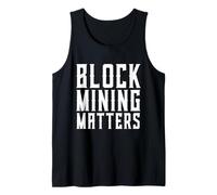 Block Mining Matters Prova del Lavoro Minatore Pow Crypto Miner Canotta
