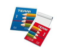 BLOCK NOTES A4 TEAM A PUNTO METALLICO 21x29 50FF (CONF. 10 PZ)