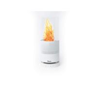 Block The Flame Altoparlante Bluetooth wireless con braciere da tavolo per un'atmosfera accogliente, colore bianco