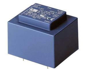 BLOCK VC 16/2/24 Trasformatore per PCB 1 x 230 V 2 x 24 V/AC 16 VA 333 mA