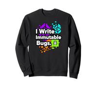 Blockchain Developer Funny I Write Immutable Bugs Felpa