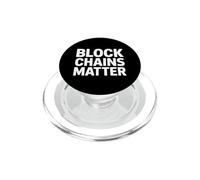 Blockchain divertente che dice che le catene di blocchi contano le criptovalute PopSockets PopGrip per MagSafe