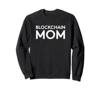 Blockchain Mom Crypto Mothers Day Bitcoin Women Blockchain Felpa