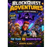 BlockQuest Adventures Coloring Book: Volume 1 - The Noob’s Awakening