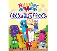 blocks Coloring Book 1 to 100 for Kids Ages 4+: Fun Counting and Coloring Activities for Preschool and Kindergarten: Learn Numbers, Practice Counting, ... Early Math Skills and Preschool Learning Fun