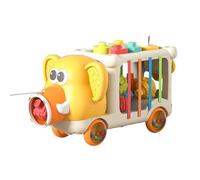 Blocks Stacking Toys, Colorful Sensory Play Set, Fine Motor Skills Game, Portable Learning Toy, Fun Road Trip Activity, Ideal for Boys & Girls, Travel-Friendly, 12.2x7.09x7.87in