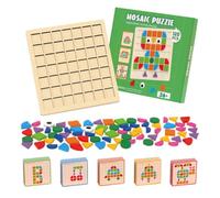 Blocks, Wooden Shape Toys, Color Learning Blocks
