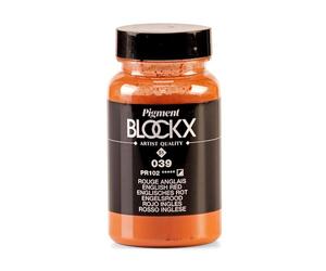 Blockx 51039BXC - Pigment - Rosso anglais 100 ml / 80 g