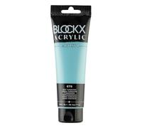 Blockx 60676BXC Acrilico fine Opaco e satinato- verde turchese PW 6/PG 7/PB 15:3-120ml