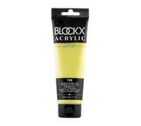 Blockx 60726BXC acrilico fine opaco e satinato - Giallo Titanio chiaro PW 6/PY 3-120ml