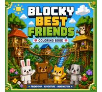 Blocky Best Friends: Coloring Book