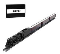 BlocteckToy Set di Mattoncini da Costruzione Tecnica Treno MOC, 3030 Pezzi Modello Locomotiva Polare Natalizia con Binari, Giocattolo da Costruzione, Regalo per Adulti e Ragazzi