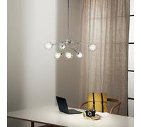 BLOG Sospensione 6 luci Led(G9) In Alluminio