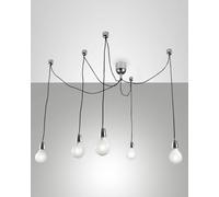 BLOG SOSPENSIONE CROMO 5 LUCI 3473-48-138