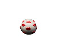BLOGO DESIGN MOUTH COLLECTION VASO 12 CM ROSSO