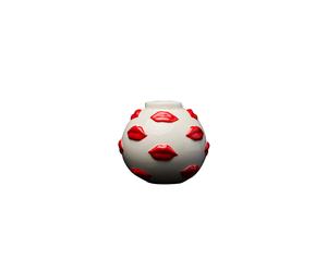 BLOGO DESIGN MOUTH COLLECTION VASO 12 CM ROSSO