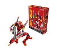 Blokees - EVANGELION Unit 02 Action Edition - Legend - Model kit - 17 cm