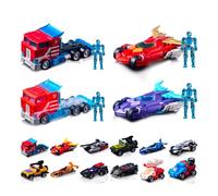 Blokees figures - wheels transformers - c01 - display da 12 pz.
