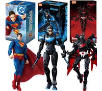 BLOKEES Nightwing Superman Batman Beyond Original Gunn David DC David Justice League Comics Action Figure Modello Assemblato Giocattolo