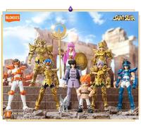 Blokees Saint Seiya Galaxy Version 03 Gold Zodiac Box of 9 Random Model Kits