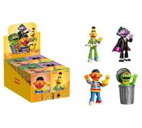 BLOKEES - Sesame Street PreCOOL Serie 02 - Set Modello per Bambini dai 3 Anni in su, Figure con meccanismo a Bocca Mobile, 11-13,5 cm, Sistema a Incastro Senza Colla, Accessori, Modello da Collezione