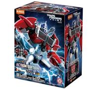BLOKEES - Transformers - Action Edition 06 - Optimus Prime - Transformers Prime - Kit modellismo - Montaggio richiesto - Nessun attrezzo - Nessun taglio - Nessuna colla - Nessuna vernice - 14+