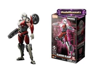 BLOKEES Transformers Arcee 07 Rise of The Beasts Classic Class, modellino per Bambini dai 12 Anni in su, Figura Mobile con 20 Giunti, Sistema a Incastro Senza Colla, Personaggio da Collezione