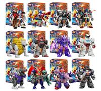 Blokees Transformers Building Blocks Versione Defender Optimus Prime Bumblebee Robot Cartoon Anime Collezione di trasformazione Giocattoli