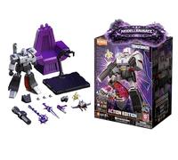 BLOKEES - Transformers G1 Megatron Action Edition 02 - Set per Bambini dai 12 Anni in su, Robot da 18 cm con 45 Giunti mobili, Funzione Luce, Set di Accessori con Trono