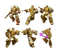 BLOKEES Transformers Limited Edition Gold | Serie 2 | Difesa laguna dorata | Kit di modelli per bambini dai 10 anni in su | Set da costruzione da collezione | Regalo giocattolo per bambini e adulti
