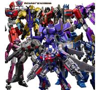 Blokees Transformers Optimus Prime Skyfire The Fallen Soundwave Starscream Sentinel Prime Building Block Megatron Movie Doll Toy