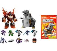 BLOKEES - Transformers - Versione Defender 04: Furia dei Tirani - Scatola di 12 figure trasformabili articolate da 5,5 cm - da montare - Modello Kit - Licenza ufficiale - Senza duplicati - Giocattolo
