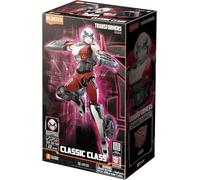 Blokees Trasformatori con licenza ufficiale, action figure luminose, giocattolo da collezione ad alta mobilità, 7 eroi a partire dai 12 anni, non sono necessari attrezzi (Arcee (10 cm))