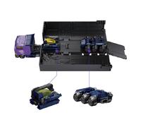BLOKEES Trasformatori ruote, CT02, Optimus Prime vetro frantumato, forma camion, kit modello, montaggio richiesto, scala 1/64, 9+