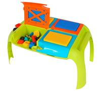 BLOKO - Set di 37 Tavolo da Costruzione - A Partire da 12 Mesi - Made in Europe - Giocattoli da Costruzione - 503501