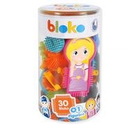 BLOKO - Tubo da 30 1 figura a sorpresa da collezionare - Dai 12 mesi - Made in Europe - Giocattoli da costruzione - 503573