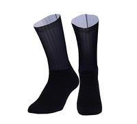 BLOMDE Calzini Uomo Calze Da Ciclismo Antiscivolo In Silicone Professionale Da Donna In Materiale Funzionale Antiscivolo-Nero_Ue 38 45 Usa 6-11.5