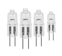 BLOMDE Lampadina alogena G4 6 V 10 W 20 W 30 W, bianco caldo 2700 K Cri95, attacco bispina per lampadari e luci per mobili, 5 pezzi/6 V-40 W