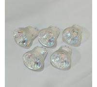 BLOMDE MR8 halogen lamp cup, 5W 10W 20W 35W warm white 2700K high color CRI95 GU4 interface 12V for spotlight window lighting 10 PCS 12V-5W