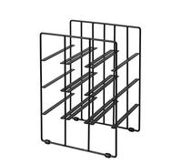 blomus 65777 - Portabottiglie per Vino, 21,5 x 38 x 28 cm, Colore: Nero