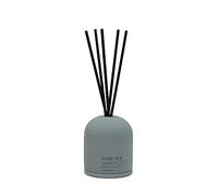 blomus, 69228 Fraga-Set Ambienti Flintstone profumatore in Cemento con 5 Bastoncini di Rattan, Vetro colorato, plastica, Pietra, 9 cm