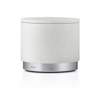 blomus Contenitore Ara con Coperchio in Bianco/Argento, Acciaio Inox, 10 x 10 x 8,5 cm