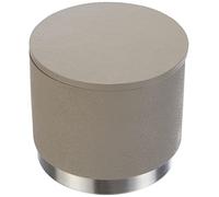 blomus Aufbewahrungsdose-68866 Contenitore Ara con Coperchio in Tortora/Argento, Acciaio Inossidabile, 10 x 10 x 8.5 cm