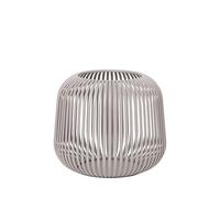 blomus Lanterna Lito | Mourning Dove | Taglia S | 20L x 20P x 17A cm | Portacandele grigio | Lume in acciaio inox | Lanterna decorativa | Piccola lanterna da interno